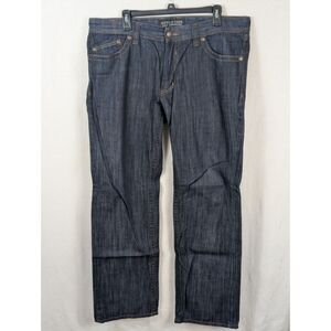 Affliction Blake Relaxed Straight Leg Flap Pocket Jeans Men's Size 36x32